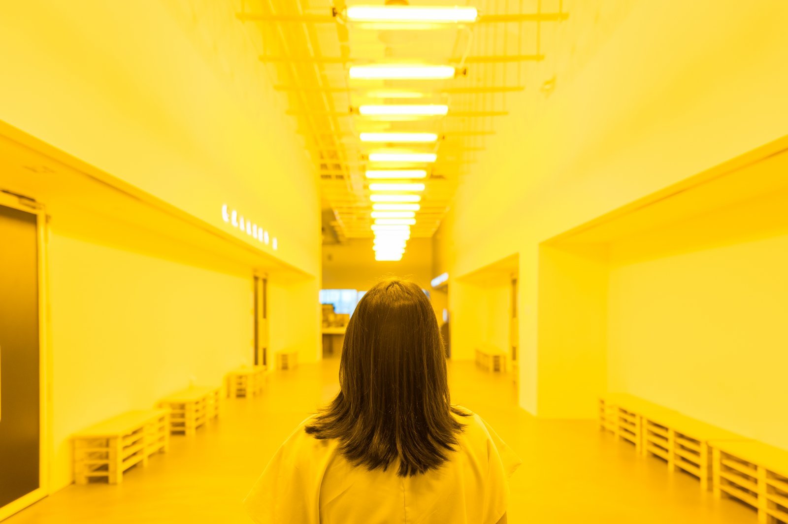 2-Installation view of Olafur Eliasson’s ‘Yellow .jpg