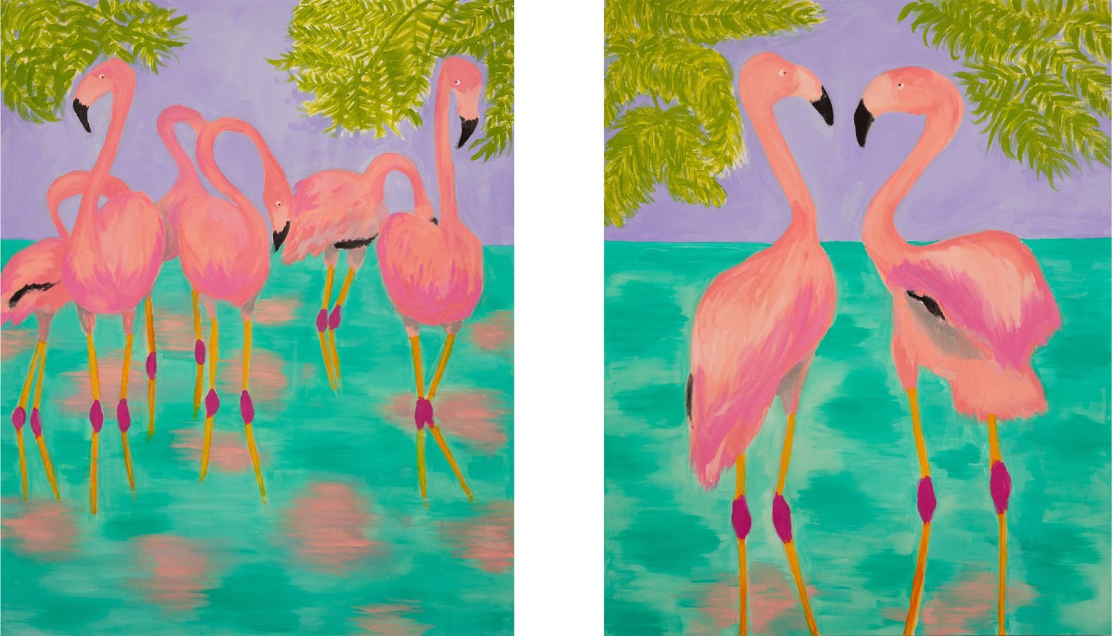 大宮エリーが描く動物がかわいらしい。個展『Summer, ART ZOO!』が六本木で開催
