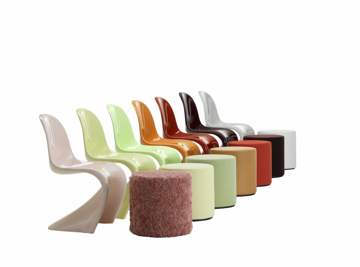 Panton Chair Classic & Visiona Stool - Sabine Marcelis Edition 2024 - Group_F-9009427 (1).jpg